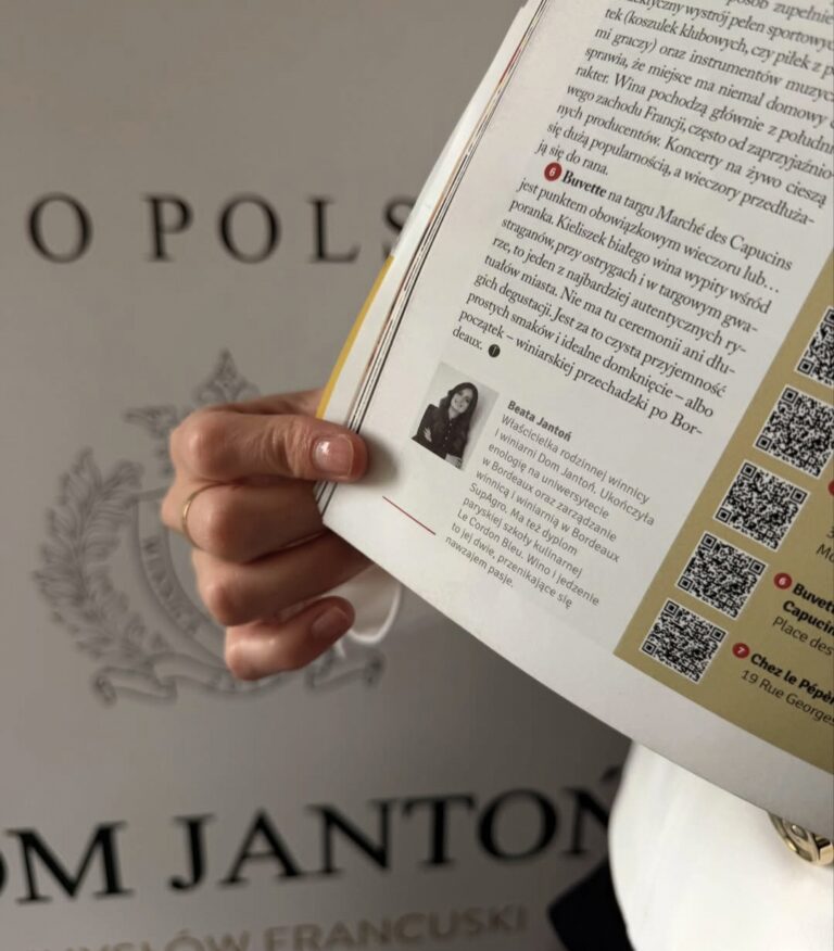 Beata Jantoń Artykuł o Bordeaux w Trybuszonie